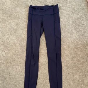 Navy Lululemon Leggings